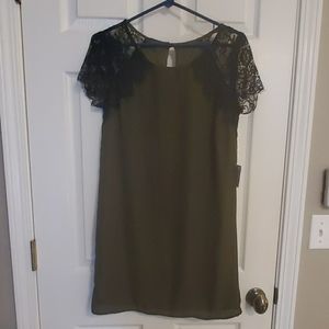 Brand new olive green dress